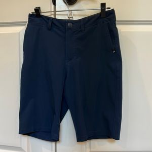 Men’s Quicksilver Amphibians Navy Size 28 4-Way Stretch Shorts
